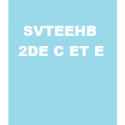 SVTEEHB | NIVEAU 2NDE C ET E